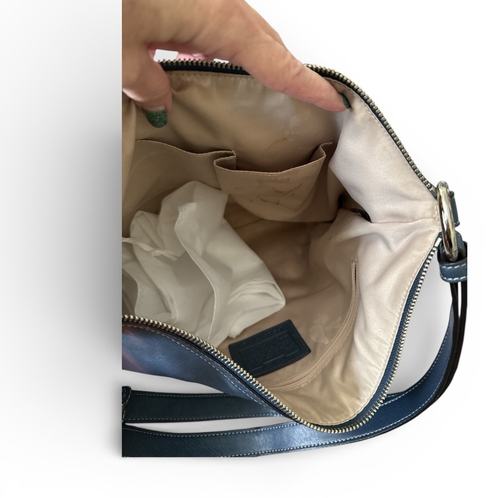 Coach Navy Crossbody Bag - Picture 4 of 4
